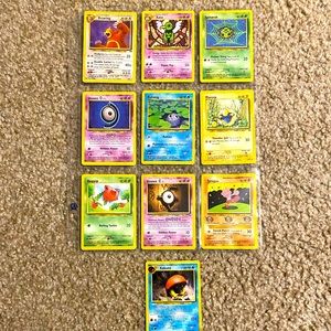 Pokémon Neo Discovery card lot of 10 cards 2001 set